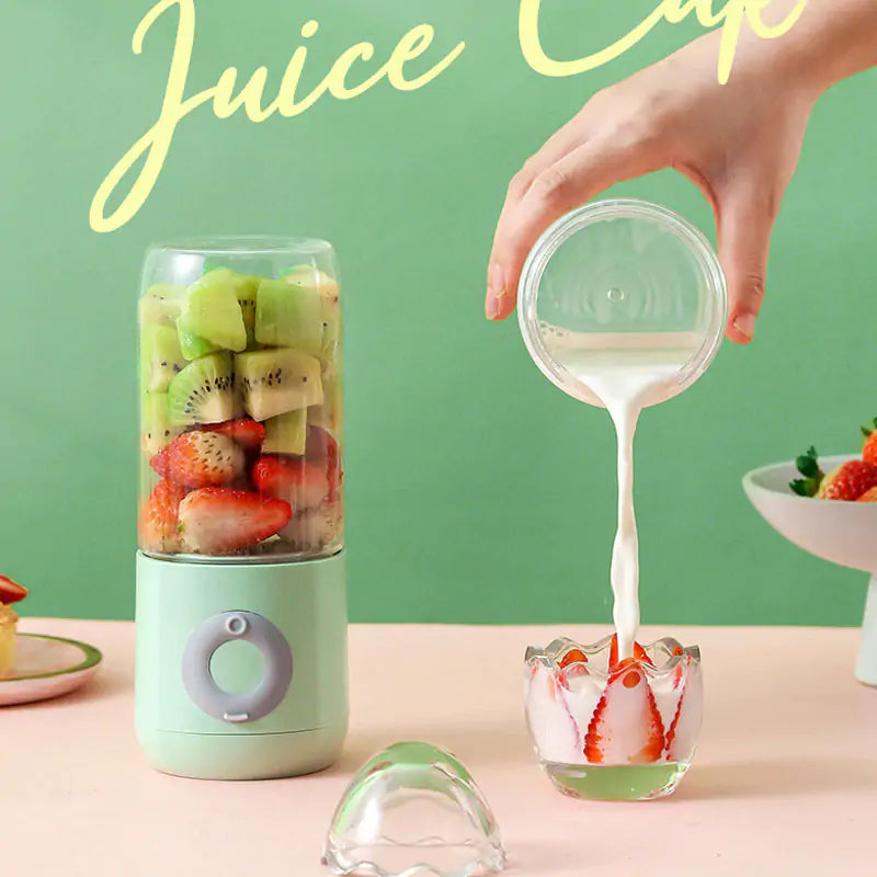 "Blend on the go with our Rechargeable Home Smoothie Maker!"