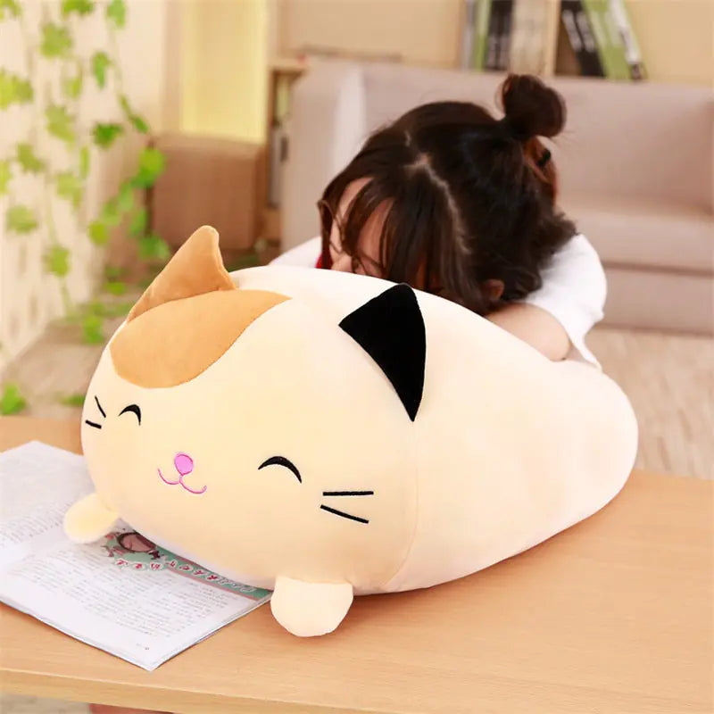 "Animal Plush Cushion Pillow: Cozy and cute companions."