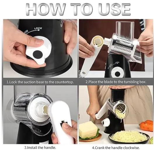 "Efficient Kitchen Manual Grater - Perfect for Every Recipe!"